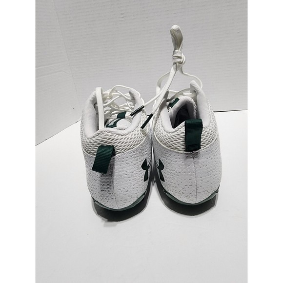 Men Under Armour Spotlight UA 4D Foam Football Cleats White 3023963-104 Size 11 main image 4